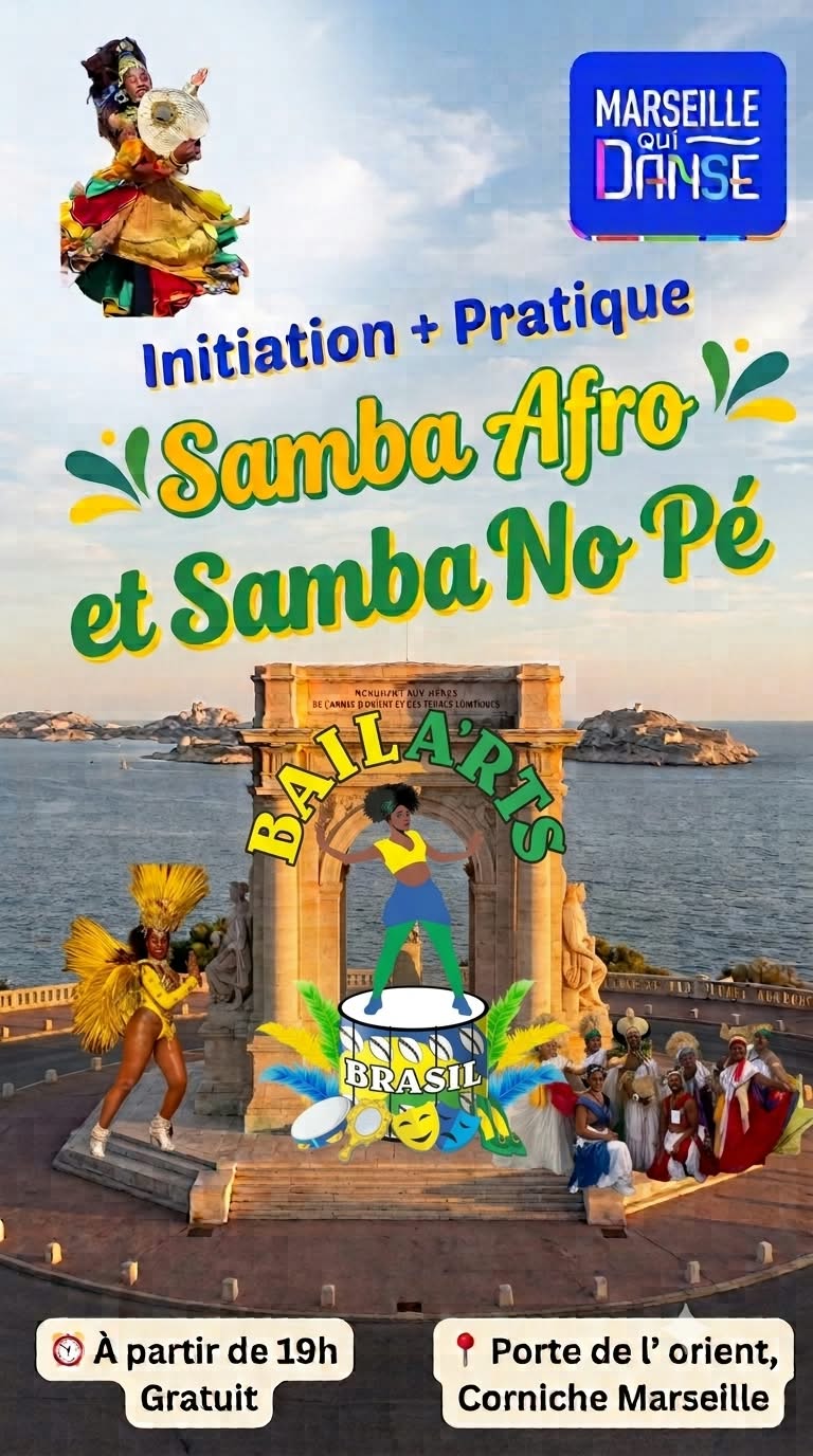 {été MQD} Samba/Afro Samba par BailA’rts Brasil – Samba