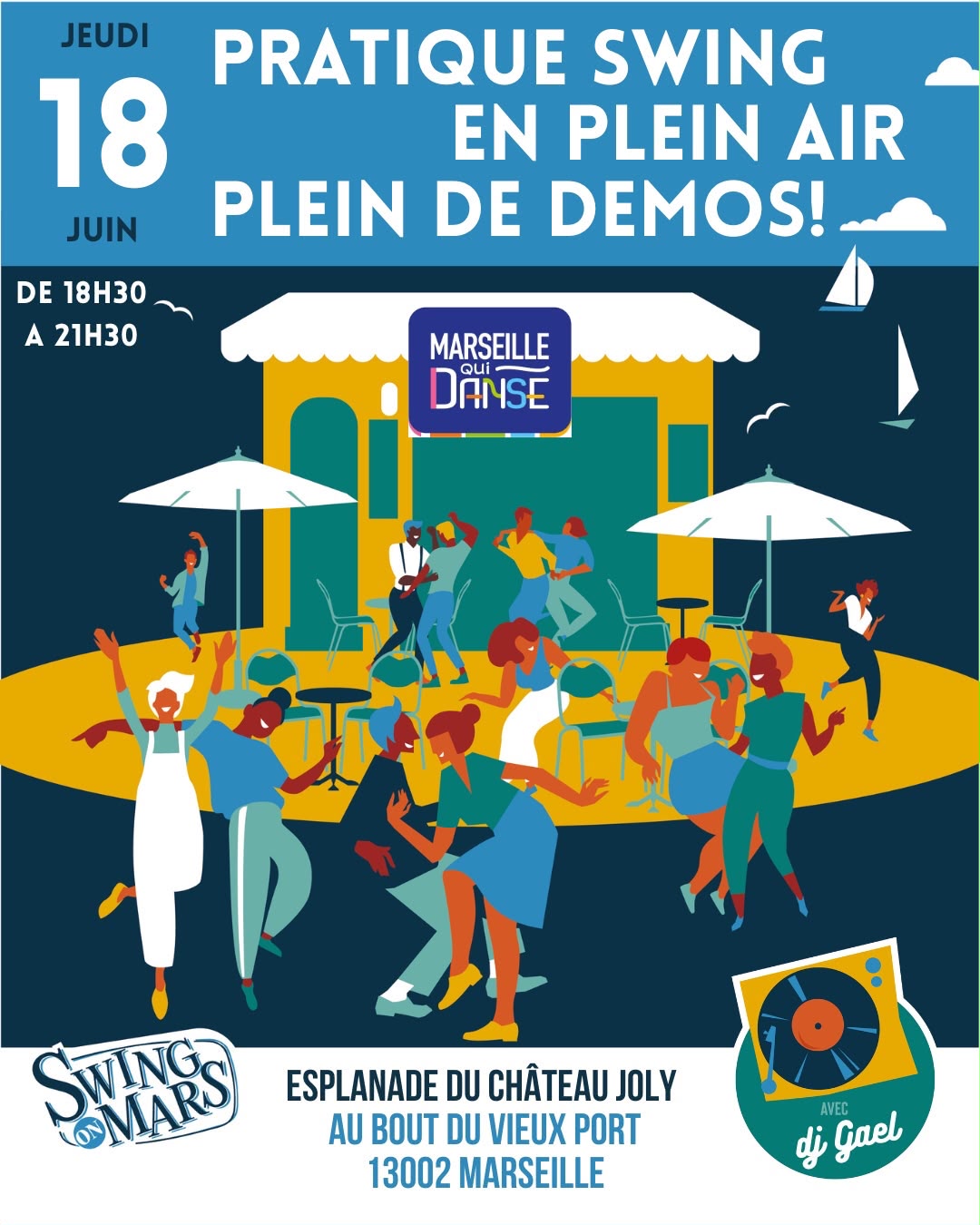 [Jeudi Mucem/ été marseillais] Swing on Mars Pratique Swing – Swing