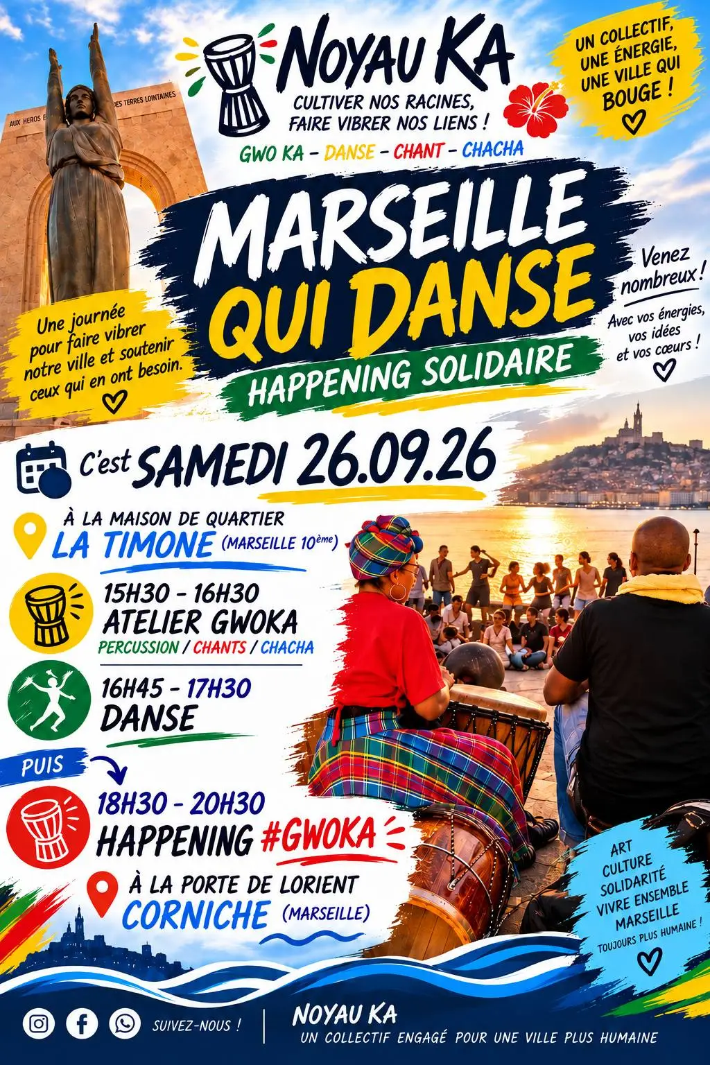 {été MQD} Happening danse Gwoka par Noyau Ka – Danses africaines, Danse Traditionnelle